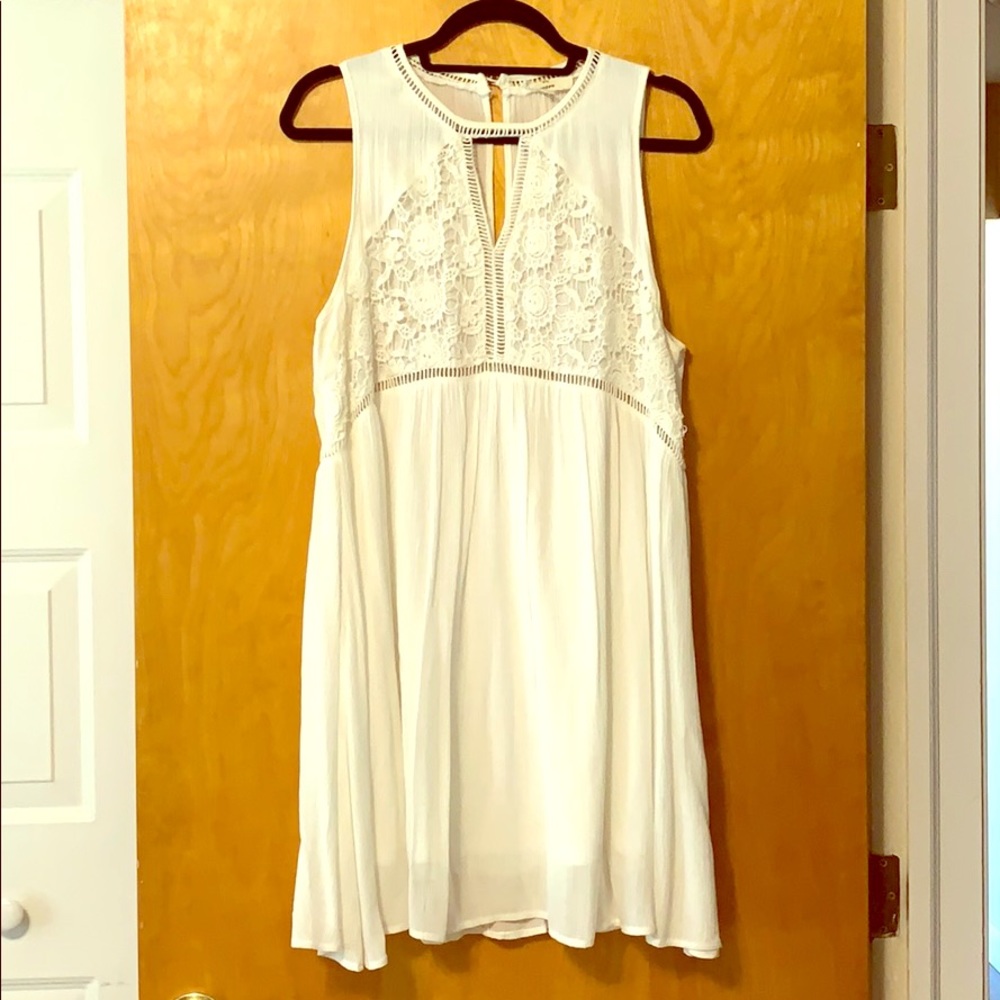 White summer dress